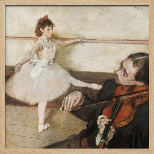 The Dance Lesson - Poster / Art Print