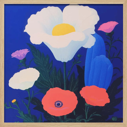 Fantasy Flowers - Poster / Art Print
