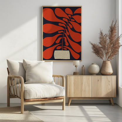 Lazy Plant #1 - Poster / Art Print
