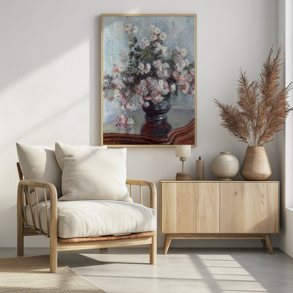 Chrysanthemums - Poster / Art Print