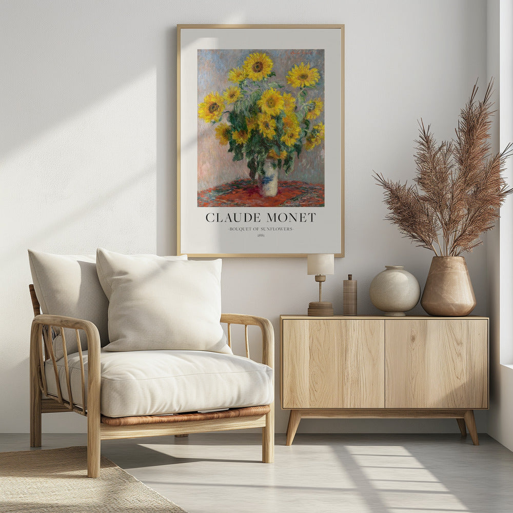 Bouquet Of Sunflowers - Poster / Art Print