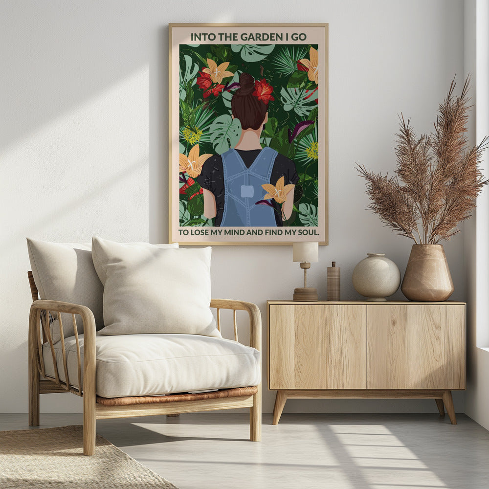 Into the Garden Standard Wall Art - Poster / Art Print