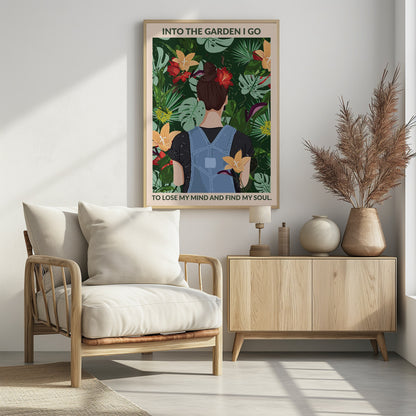 Into the Garden Standard Wall Art - Poster / Art Print
