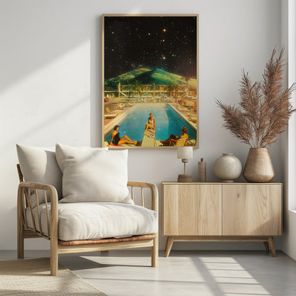 Space Pool - Poster / Art Print