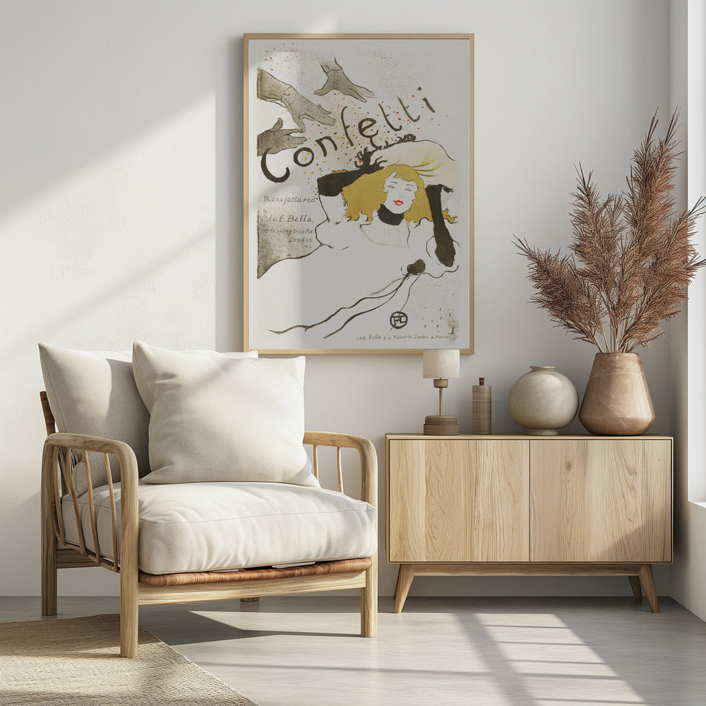 Confetti (1894) - Poster / Art Print