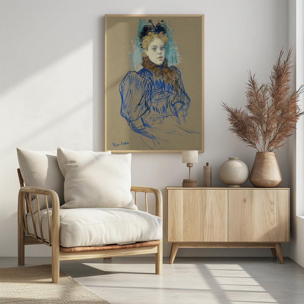 May Milton Portrait (1895) - Poster / Art Print