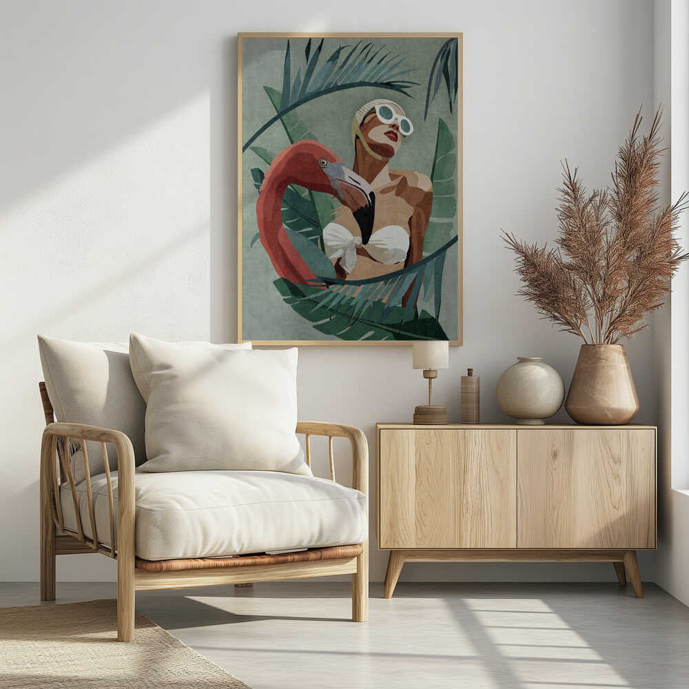 Tropical Elegance - Poster / Art Print
