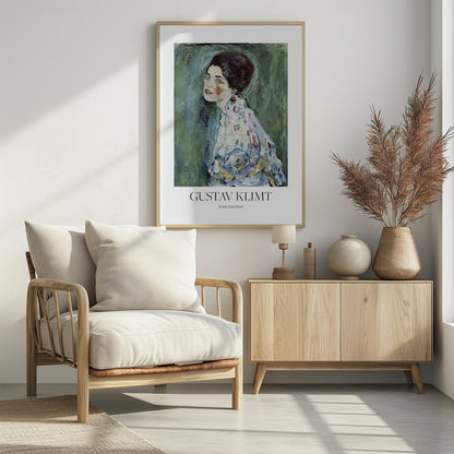 Porträt Einer Dame (1916–1917) Poster - Poster / Art Print