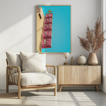 Vogue Theater Sign in Hollywood - Poster / Art Print