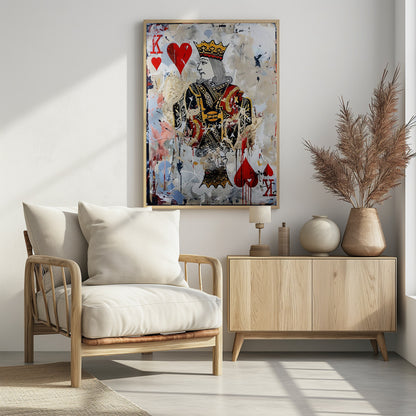 King of Hearts - Poster / Art Print