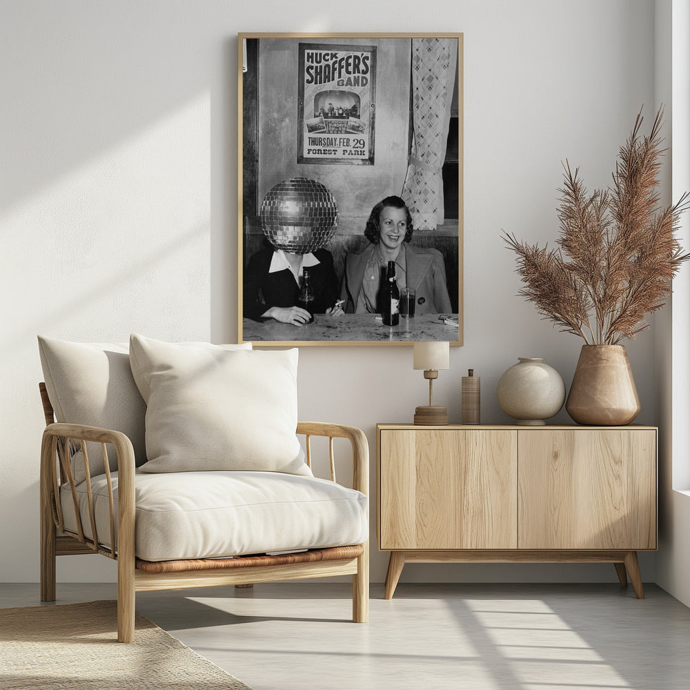 DISCO COLLAGE PARTY - Poster / Art Print