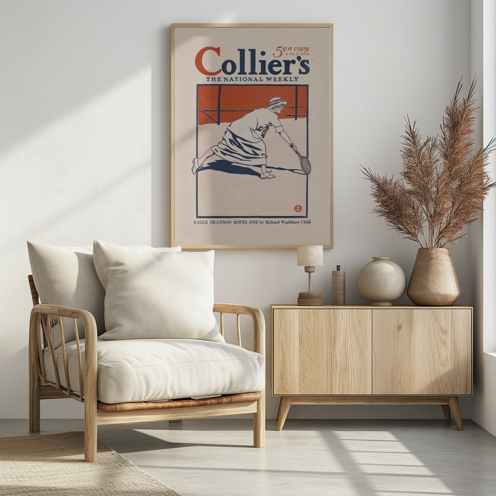 Collier's, the National Weekly, Eagle Shannon Ropes One - Poster / Art Print