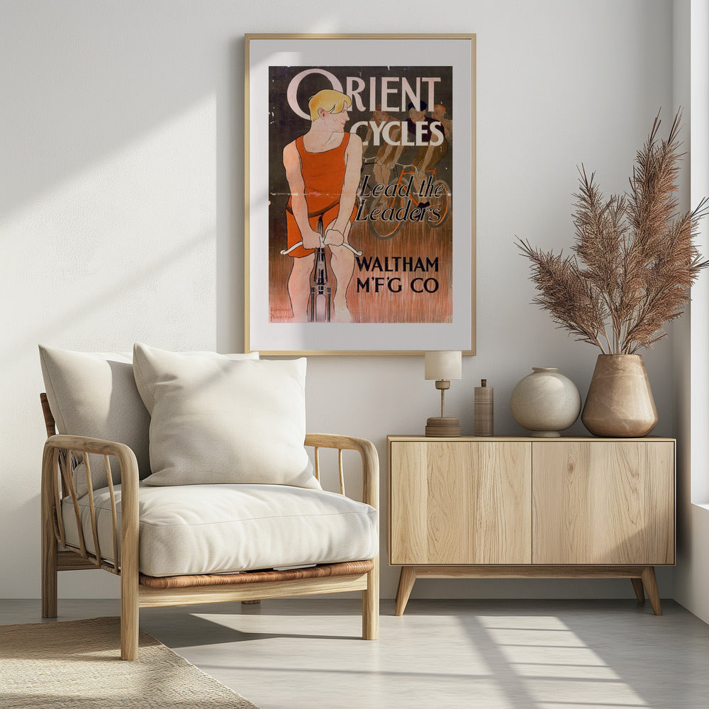 Orient Cycles Lead the Leaders - Poster / Art Print
