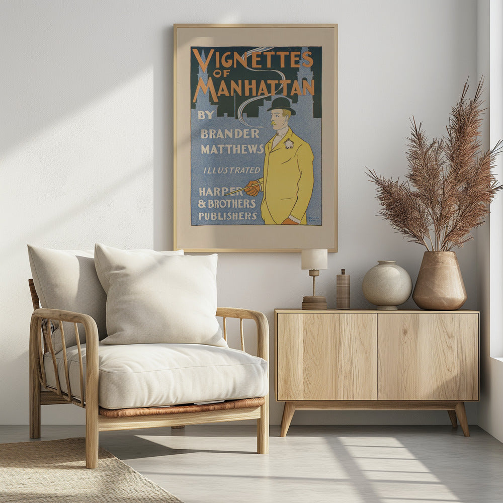 Vignettes of Manhattan (1895) - Poster / Art Print