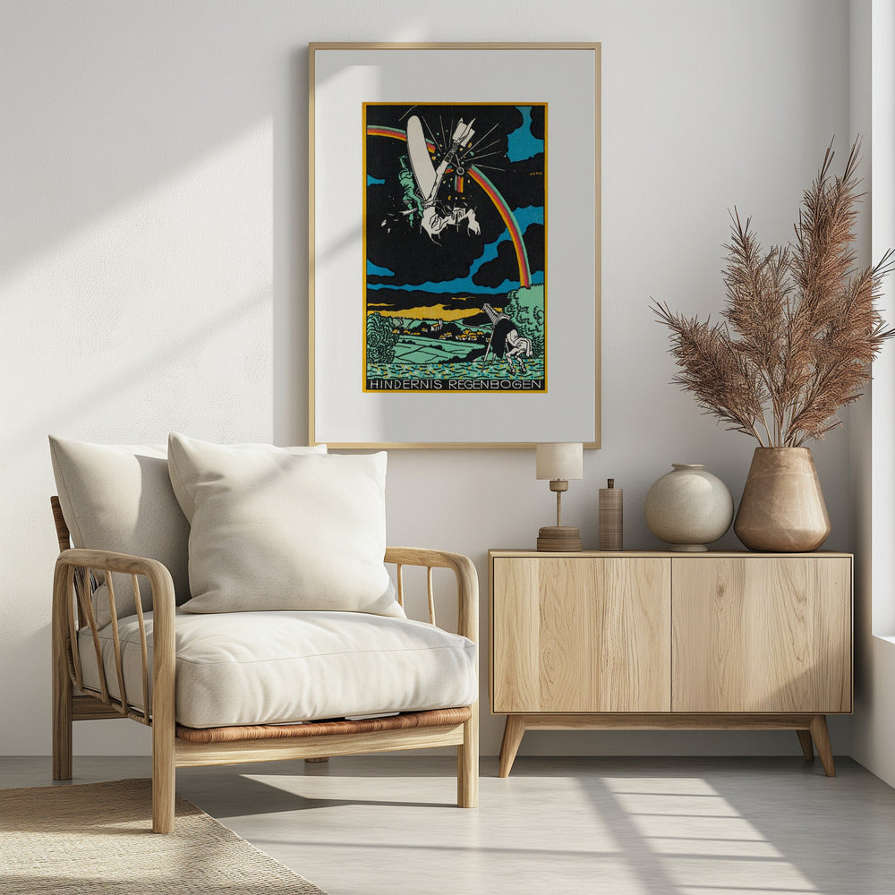 Rainbow Obstacle - Poster / Art Print