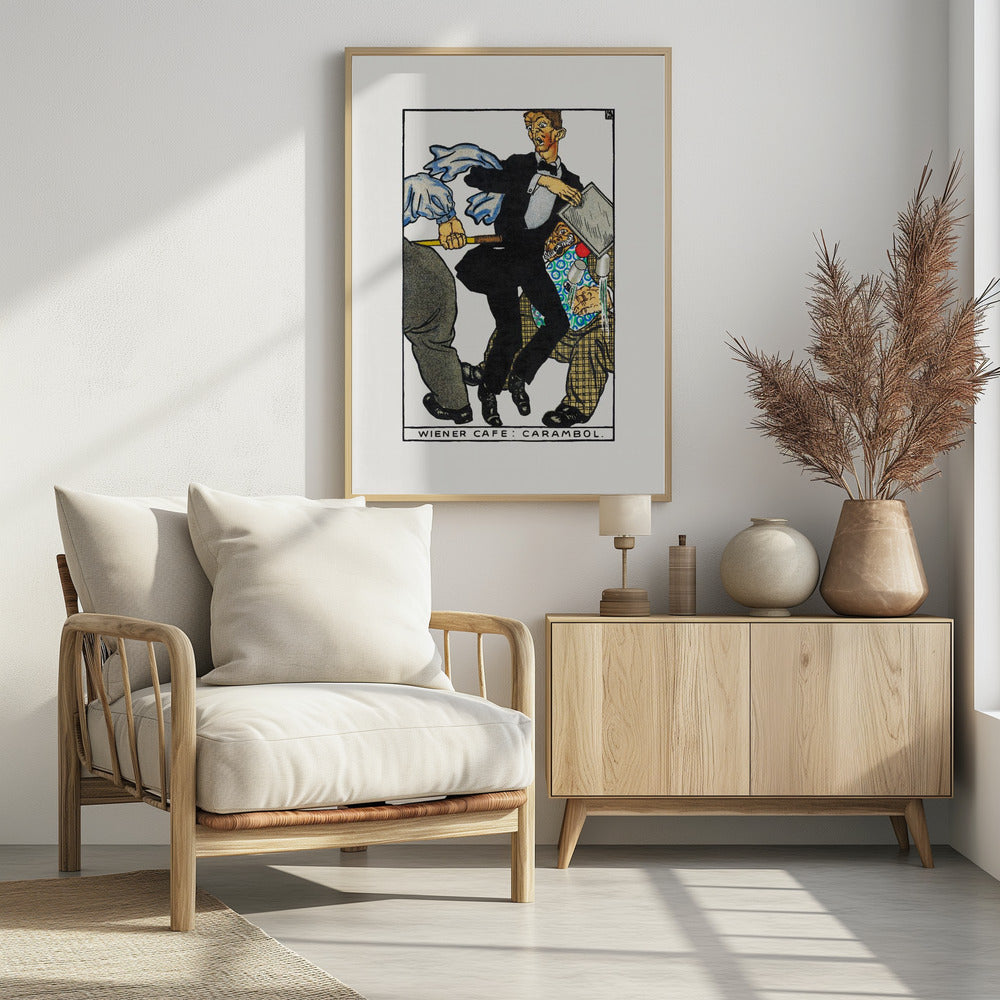 Viennese Café Carambole - Poster / Art Print