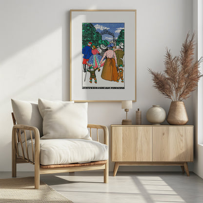 Schönbrunn On Sunday - Poster / Art Print