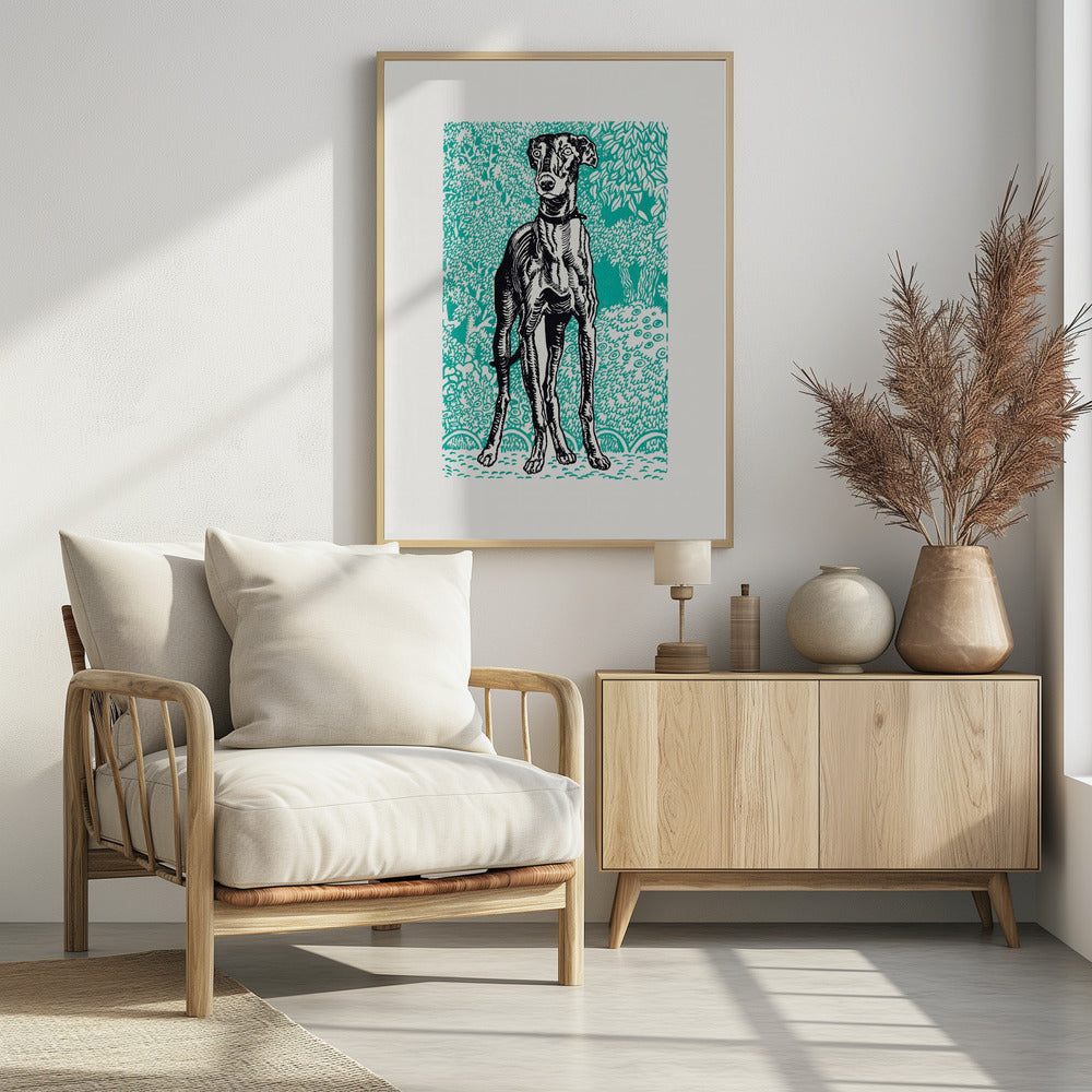 Greyhound - Poster / Art Print
