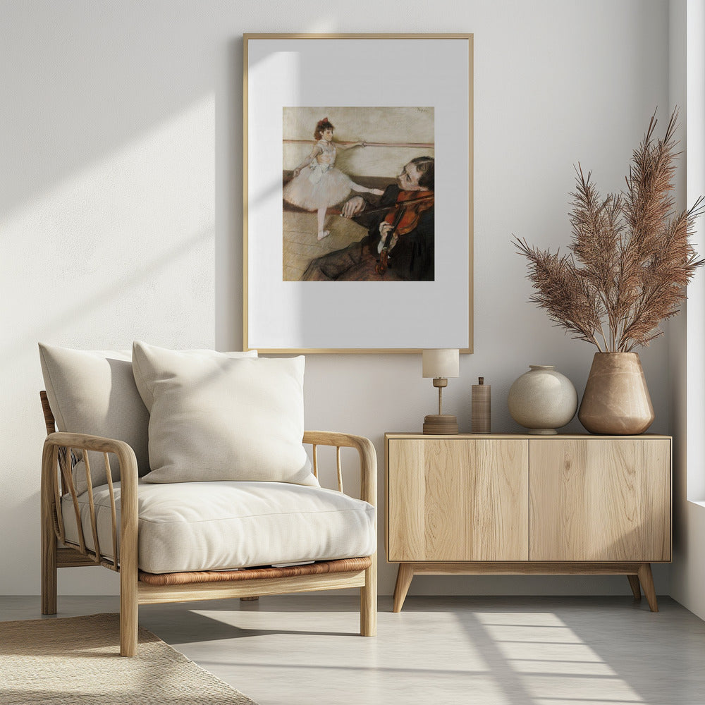 The Dance Lesson No.2 - Poster / Art Print