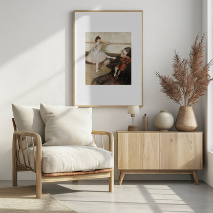 The Dance Lesson No.2 - Poster / Art Print