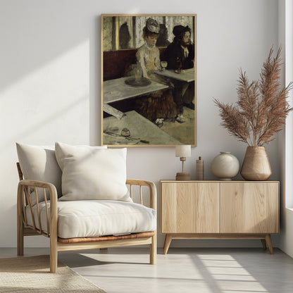 In a Café - Poster / Art Print