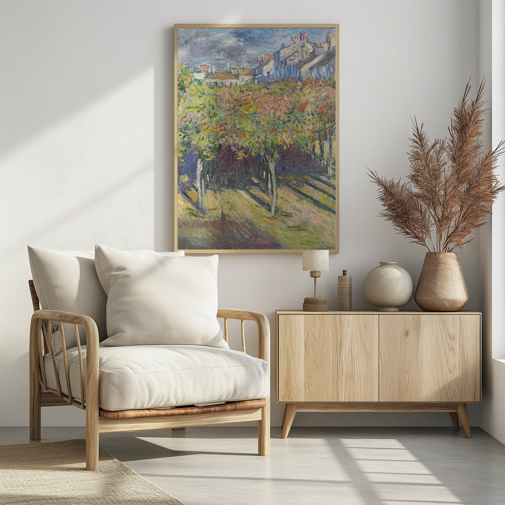 Le Cours Du 14 Juillet Vu De La Maison De Claude Monet - Poster / Art Print