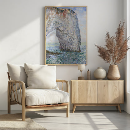 The Manneporte Near Étretat (1886) - Poster / Art Print
