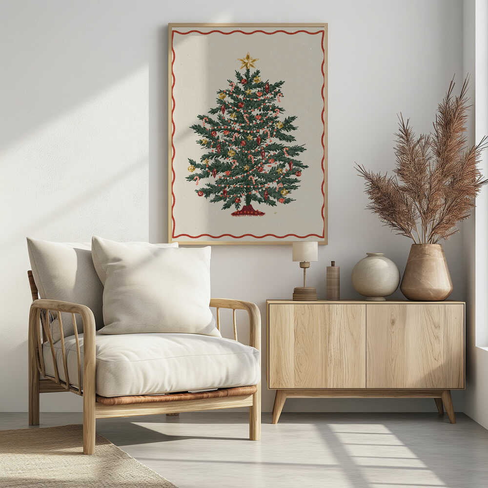 Christmas tree - Poster / Art Print