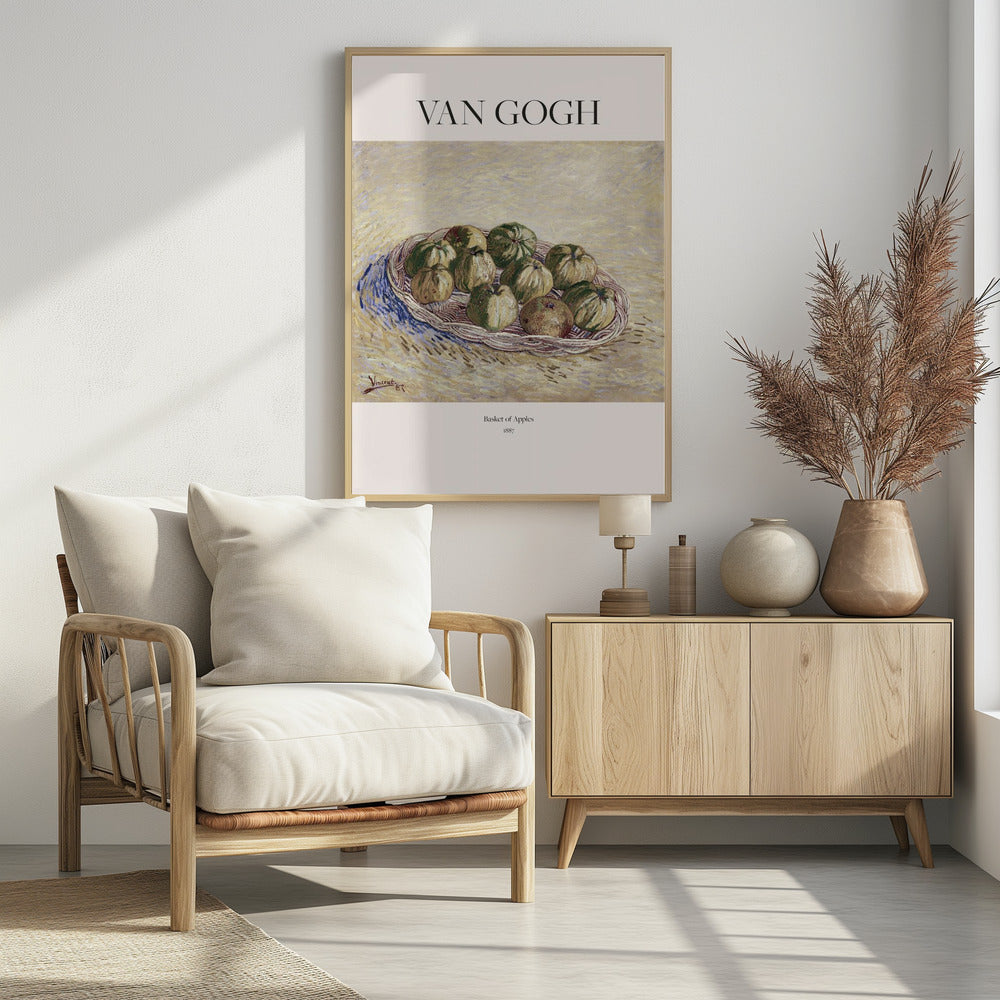 Basket of Apples (1887) - Poster / Art Print