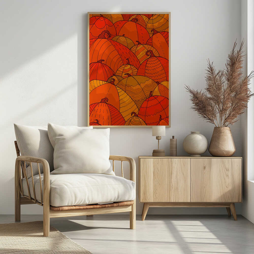 Pumpkins - Poster / Art Print