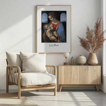 Madonna Litta (mid 1490s) - Poster / Art Print