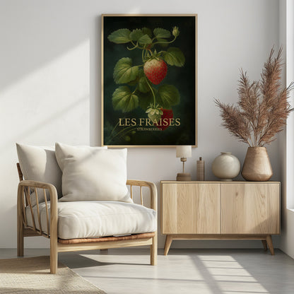 Les Fraises - Strawberries - Poster / Art Print