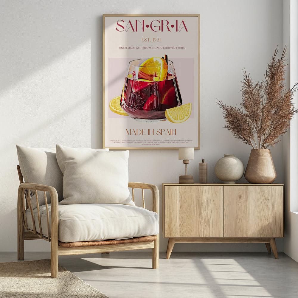 Sangria print - Poster / Art Print