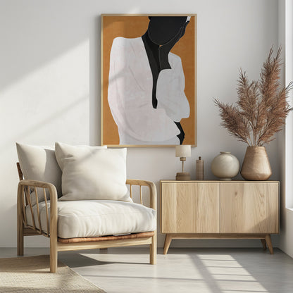 Minimal Art Girl - Poster / Art Print