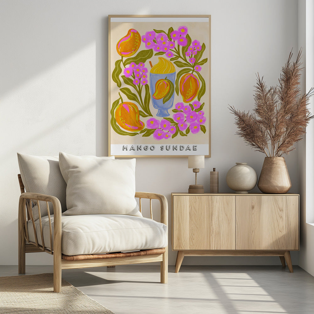 Mango Sundae - Poster / Art Print