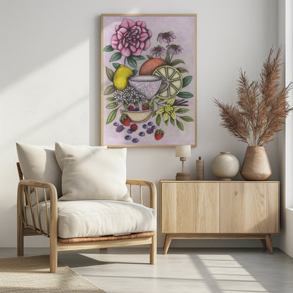 Rococo Tea - Poster / Art Print