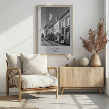Charming Street In Nyboder - Poster / Art Print