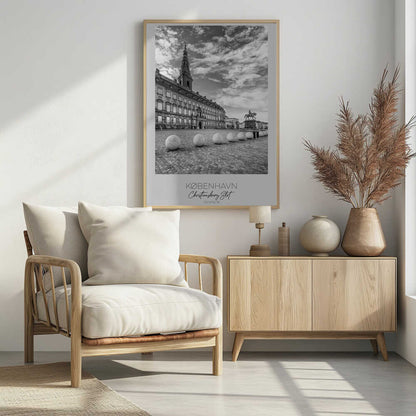 Christiansborg Palace In Copenhagen - Poster / Art Print