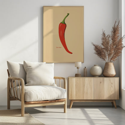 I'm Hot - Poster / Art Print
