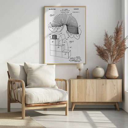 Toy and Process of Use Patent 1947 - Poster / Art Print