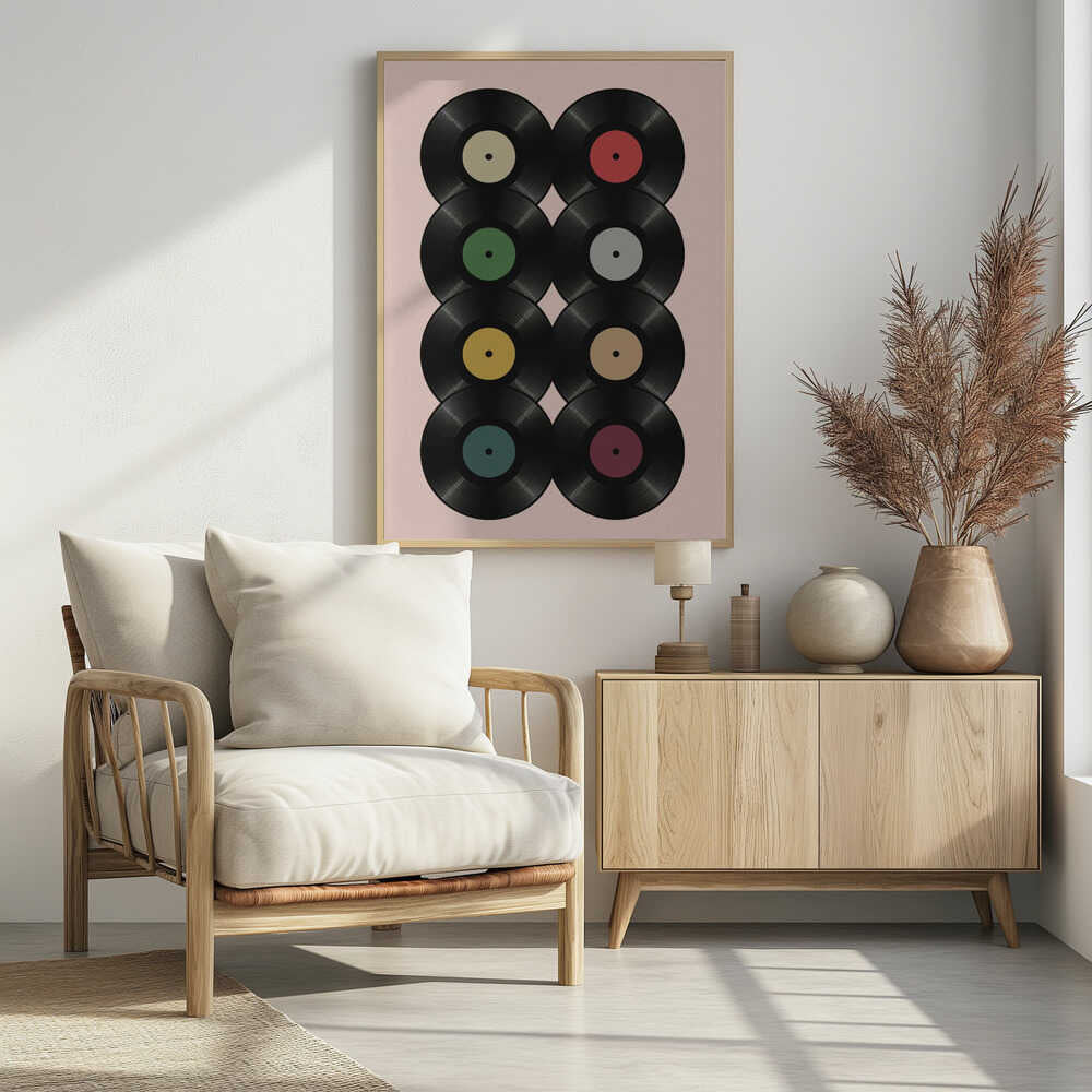 Eight Spins - Poster / Art Print