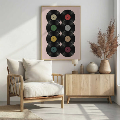 Eight Spins - Poster / Art Print