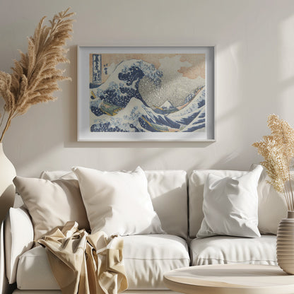 Under the Wave Off Kanagawa (1830 1833) - Poster / Art Print