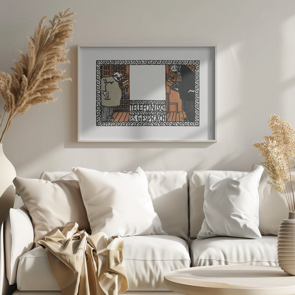 Telephone Conversation - Poster / Art Print