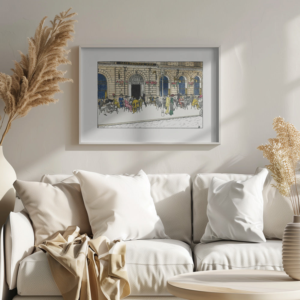 Café Heinrichhof - Poster / Art Print