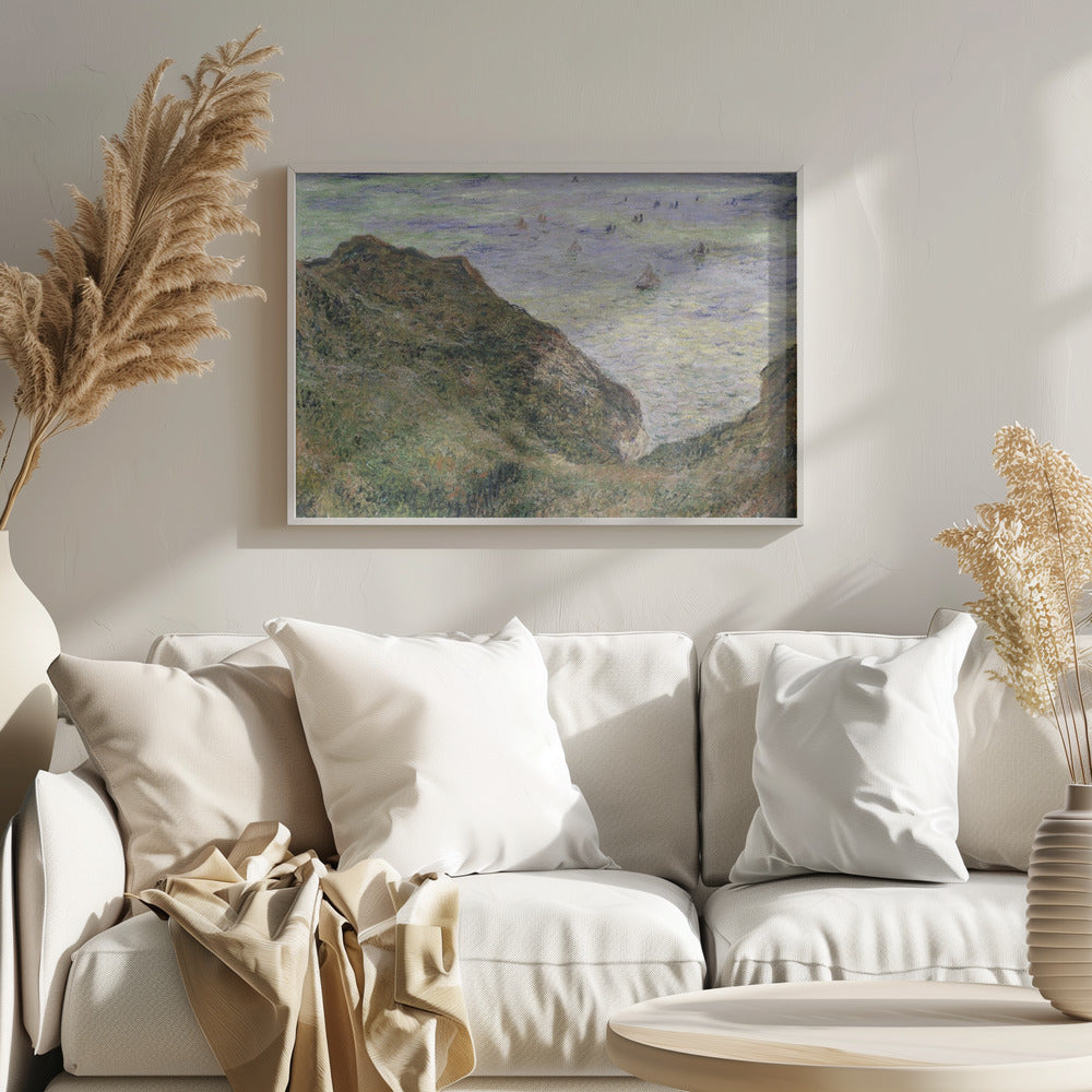Claude Monet's View Over the Sea (1882) Famous Painting - Poster / Art Print