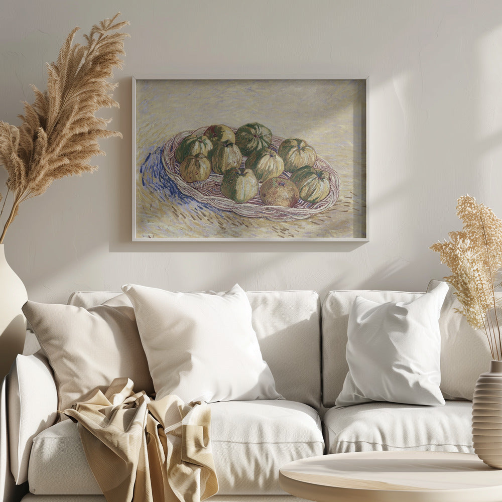 Still Life, Basket of Apples (1887) - Poster / Art Print