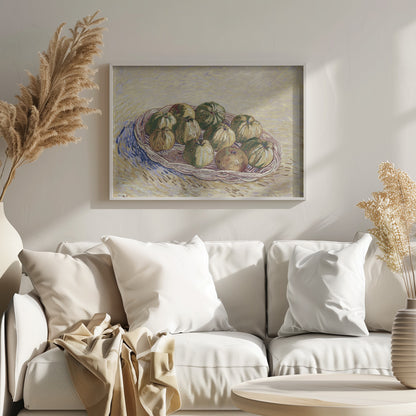 Still Life, Basket of Apples (1887) - Poster / Art Print