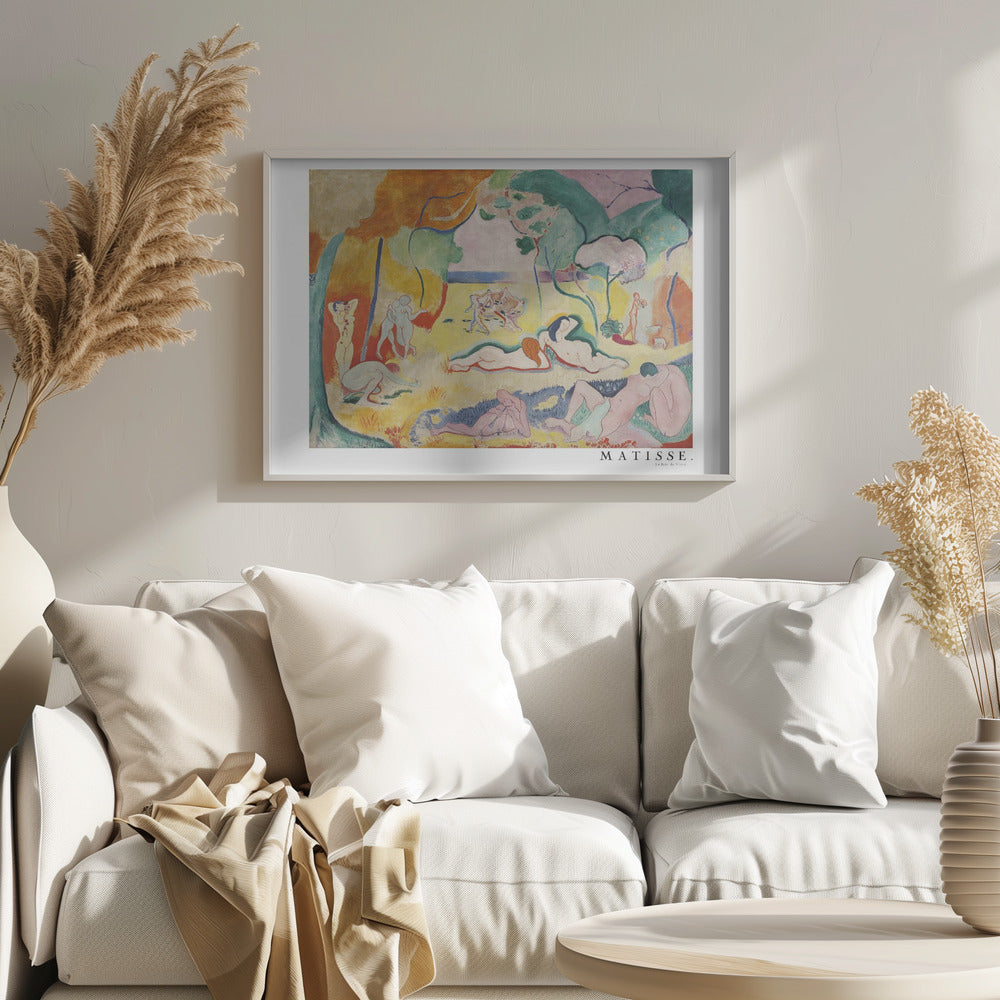 La Joie De Vivre, With Boarder - Poster / Art Print