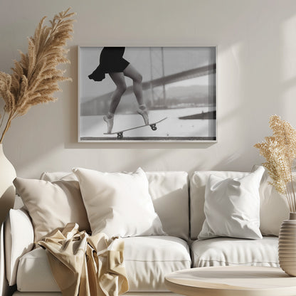 Skater Girl - Poster / Art Print
